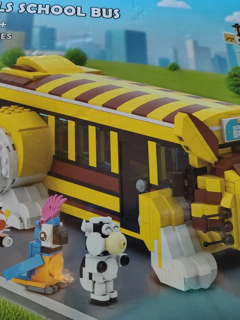 Yellow Animals School Bus Building Toy Set - Kids Toys - Picture 15 of 16